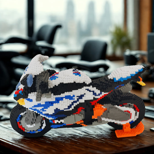 Cooles Motorrad Bausteinset