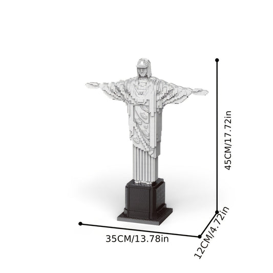 Christusstatue Bausteinset
