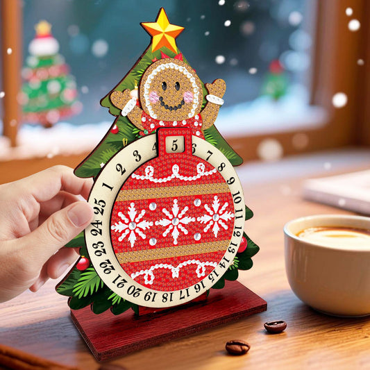 Diamond Painting Keks im Weihnachtsbaum