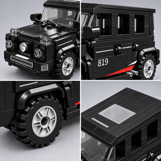 Offroad-Auto Bausteinset