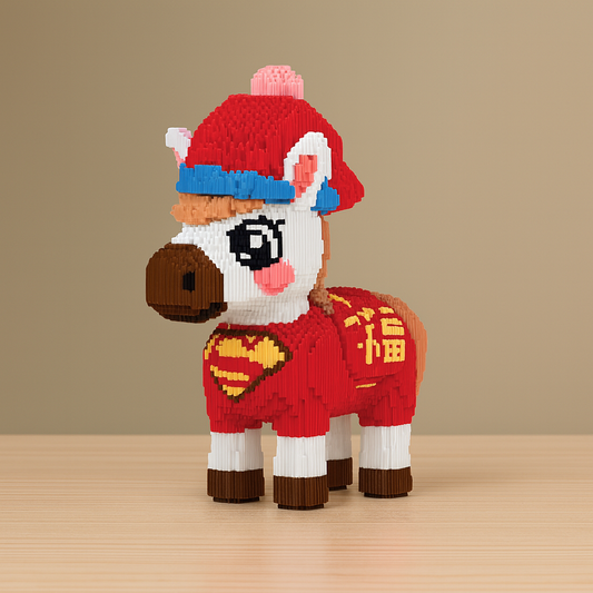Lustiges Pony Bausteinset