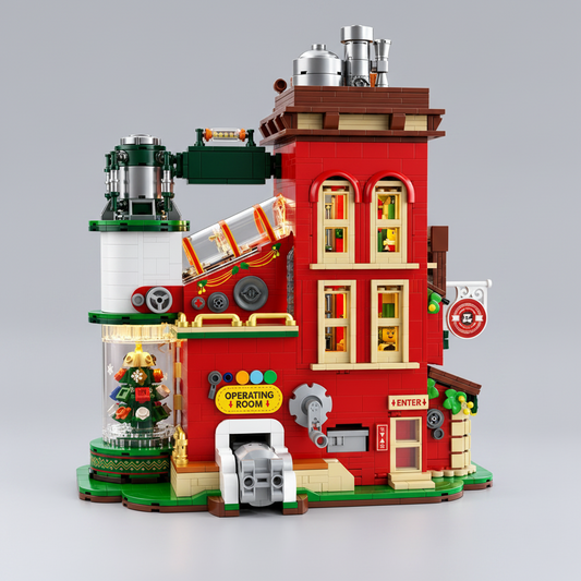 Weihnachtsfabrik Bausteinset