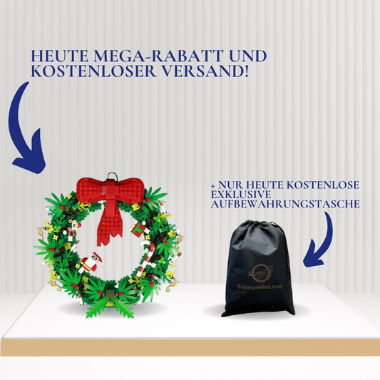 Weihnachtskranz Bausteinset