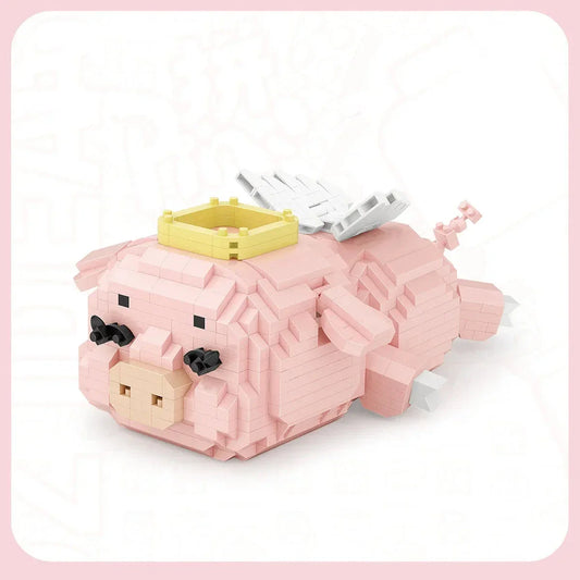 Engel-Schweinchen Bausteinset