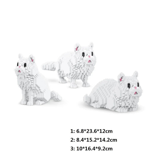 3 in 1 Perserkatze Bausteinset