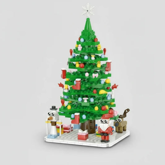 Weihnachtsbaum Adventskalender 24 Tage Bausteinset