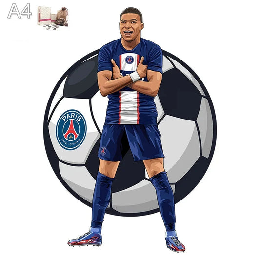 Mbappé PSG Holzpuzzle