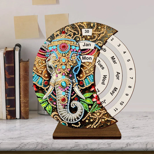 Diamond Painting Elefant