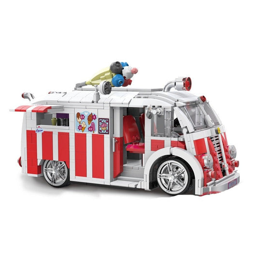 Eiscreme-Wagen Bausteinset