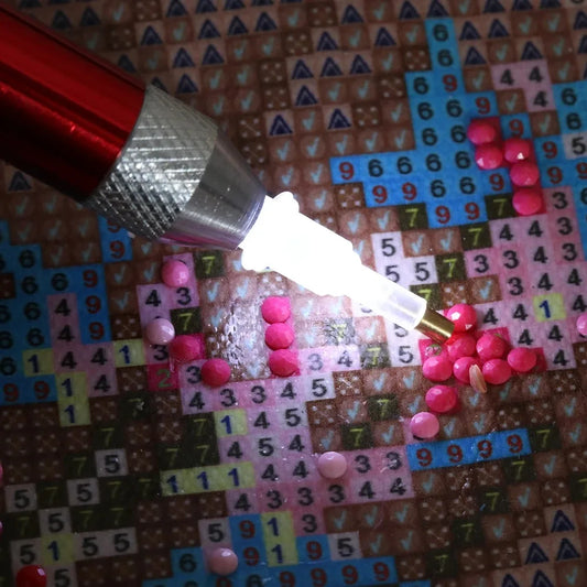 Diamond Painting Leuchtstift mit Box