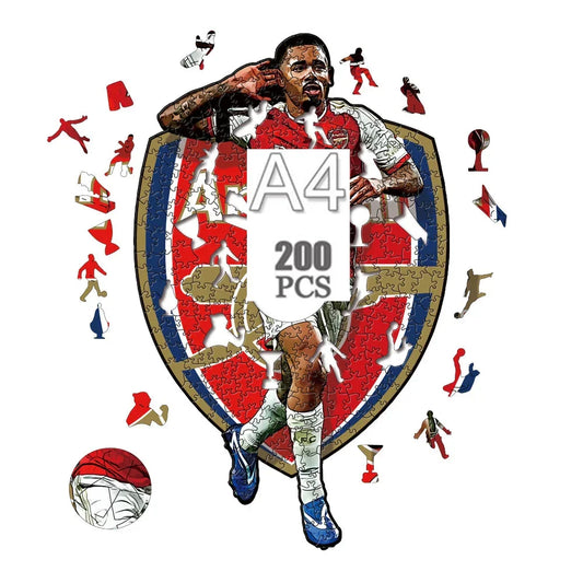 Gabriel Jesus Holzpuzzle