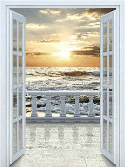 Diamond Painting Mediterraner Morgen