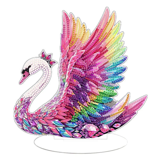 Diamond Painting 5D Bunter Schwan