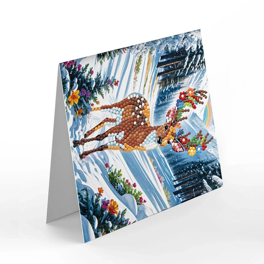 Diamond Painting Weihnachtskarten