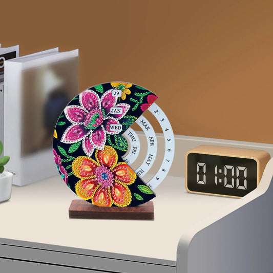 Diamond Painting Rosa & orange Blume