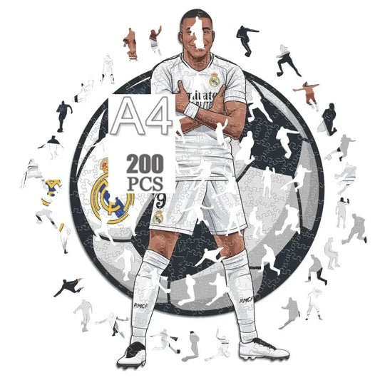 Kylian Mbappé Holzpuzzle