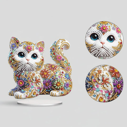 Diamond Painting 5D Niedliche Katze