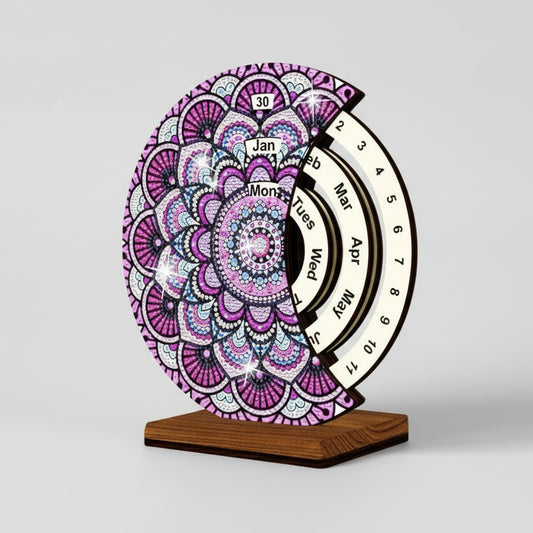 Diamond Painting Lila Mandala