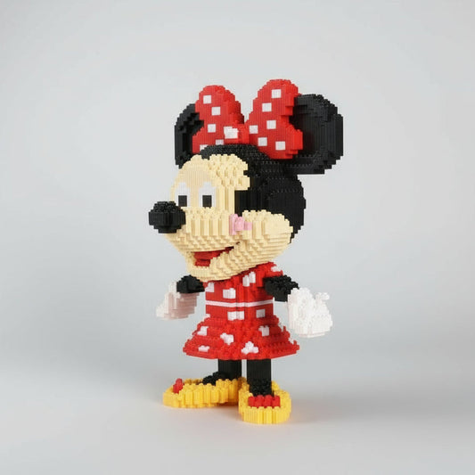 Mega Mouse im roten Kleid Bausteinset