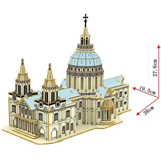 St. Pauls Kathedrale 3D-Holzbausatz