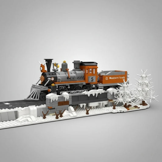 Dampfzug Bausteinset
