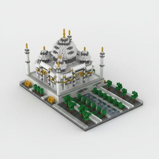 Taj Mahal mit Garten Bausteinset