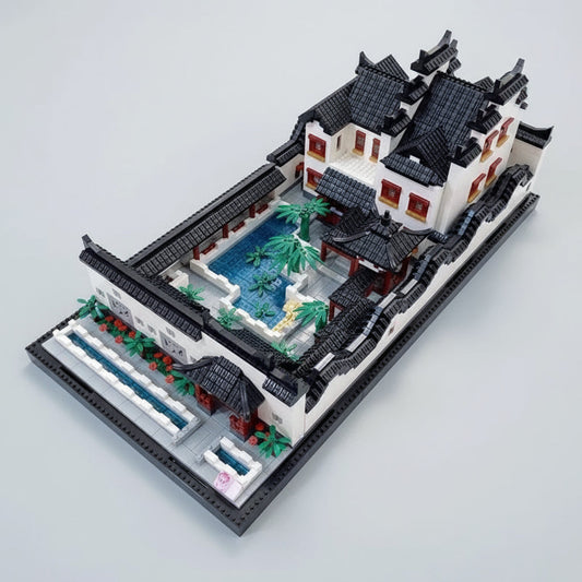 Villa mit Innenhof Bausteinset