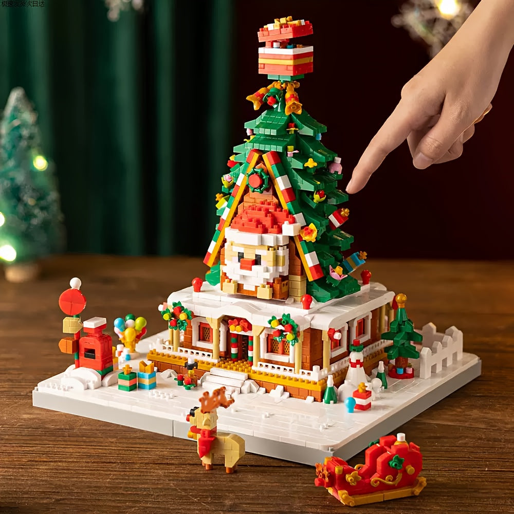 Weihnachtshaus Bausteinset