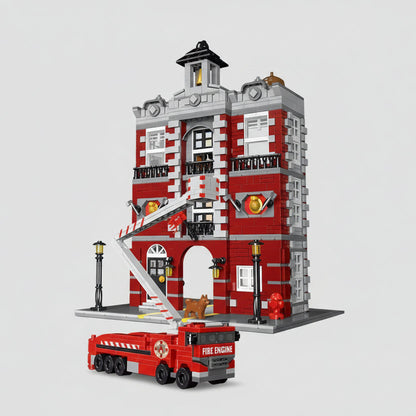 Feuerwache Bausteinset