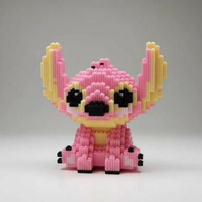 schüchternes rosa Wesen Bausteinset