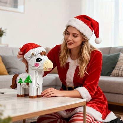 Weihnachts-Pferd Bausteinset