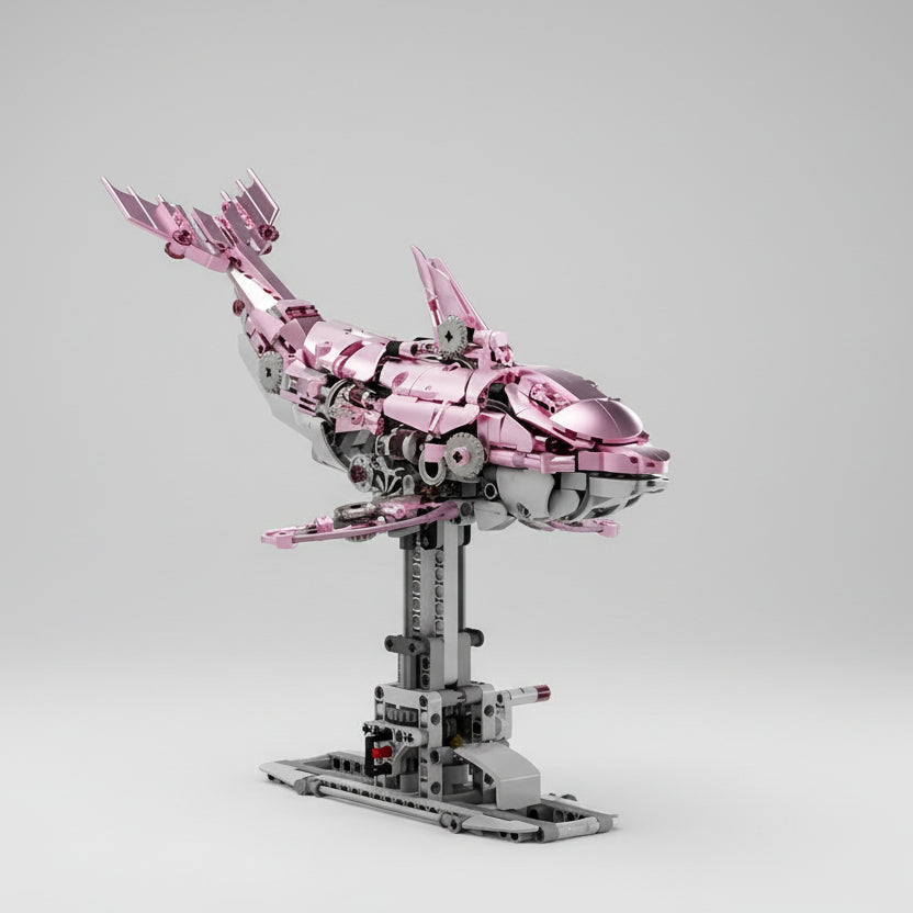 Beweglicher Delfin Bausteinset
