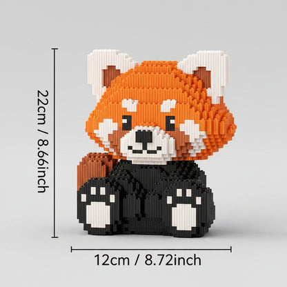 Roter Panda Bausteinset