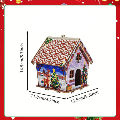 Diamond Painting Weihnachtshäuschen