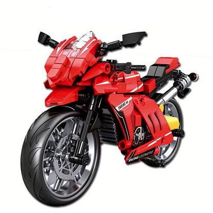 Sportmotorrad Bausteinset