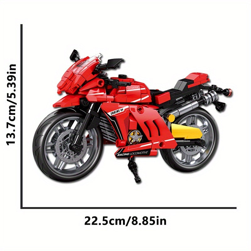 Sportmotorrad Bausteinset