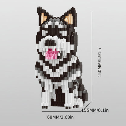 Alaska-Husky Bausteinset