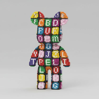 Alphabet-Bär Bausteinset
