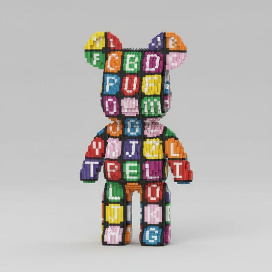 Alphabet-Bär Bausteinset