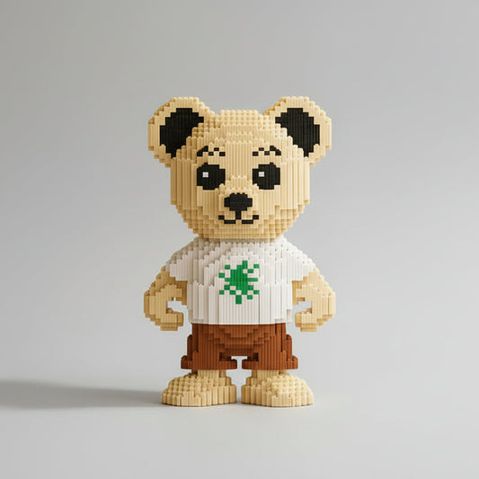 Süßer Teddybär Bausteinset