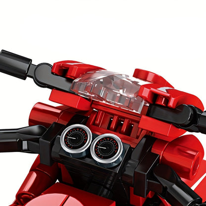 Sportmotorrad Bausteinset