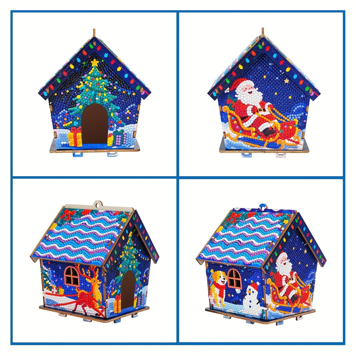 Diamond Painting Weihnachtshäuschen