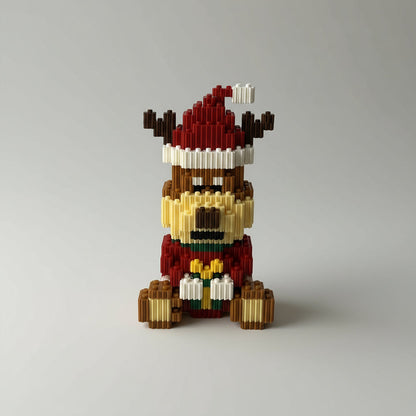 Drei Weihnachtsfiguren Bausteinset