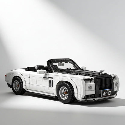 Weiße Limousine Bausteinset