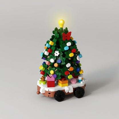 Weihnachtszug Bausteinset
