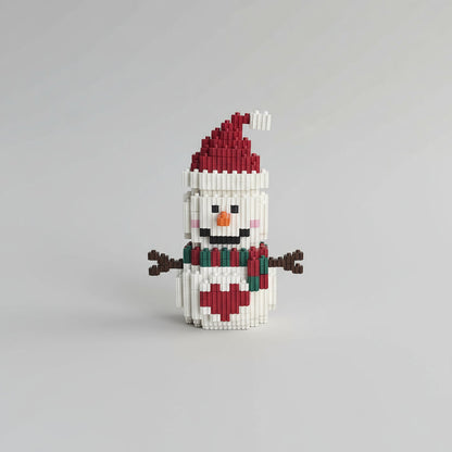 Drei Weihnachtsfiguren Bausteinset