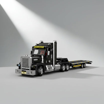 MEGA Premium Schwarzer LKW Bausteinset