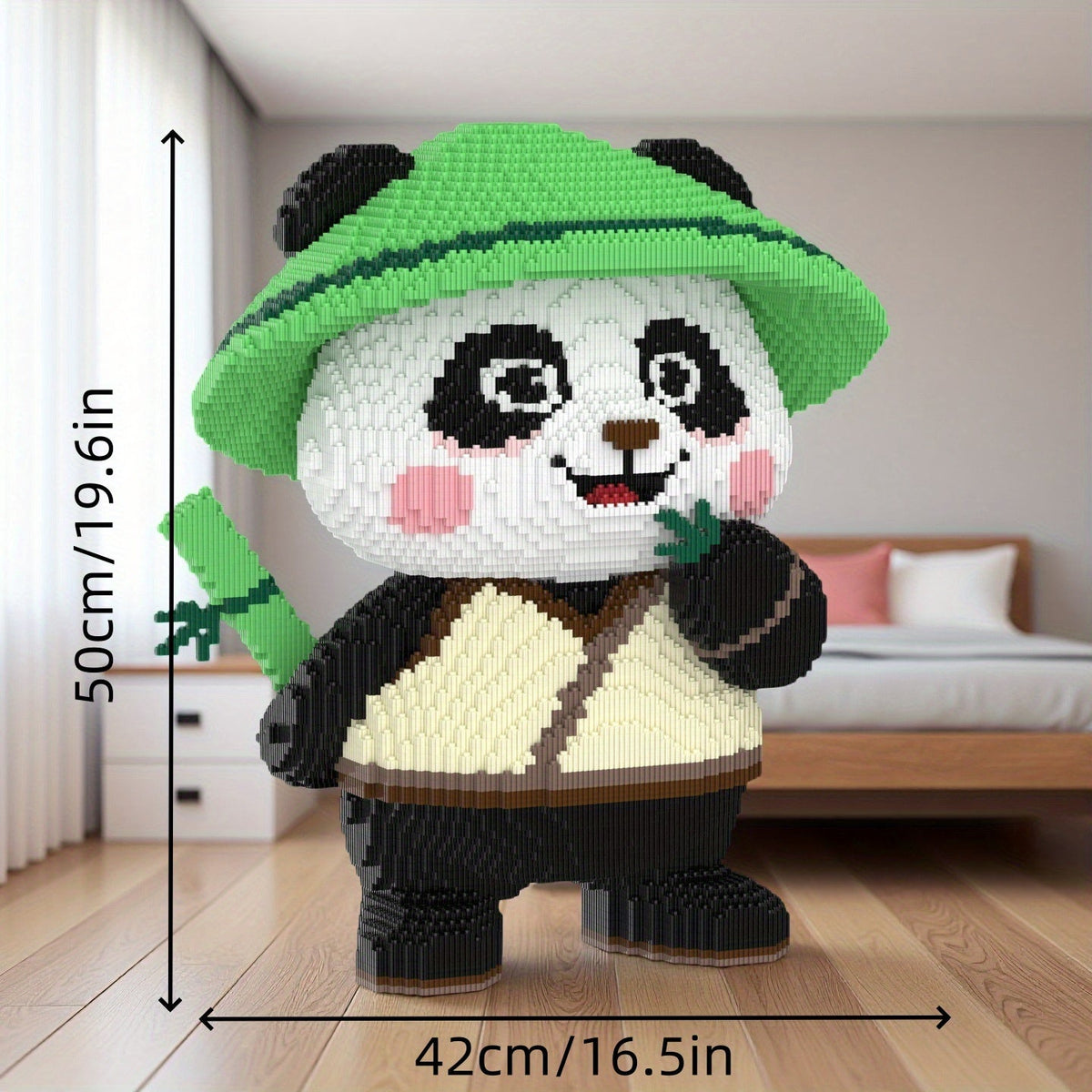 MEGA Dschungel-Panda Bausteinset