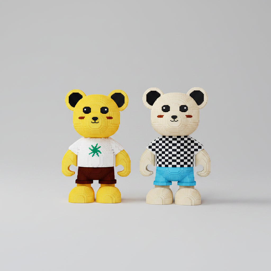 Coole Bären Bausteinset