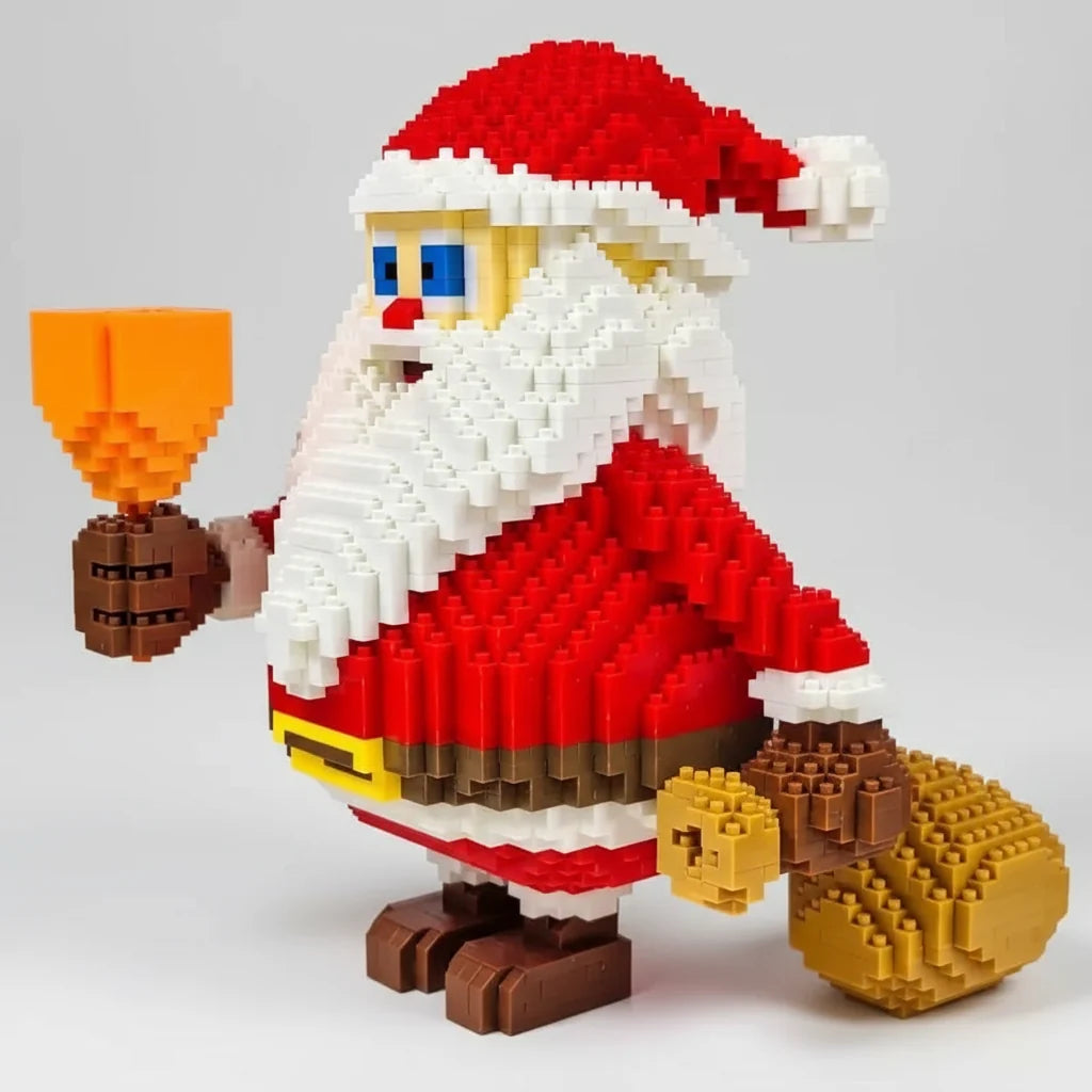 Weihnachtsmann Bausteinset